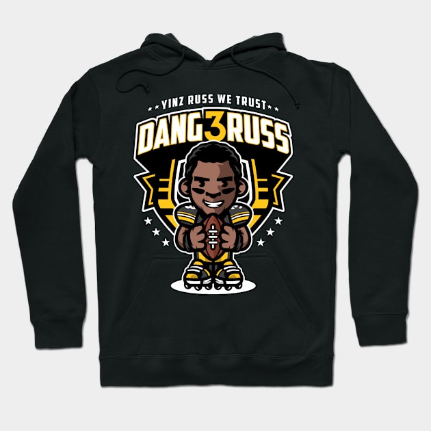 YINZ RUSS WE TRUST Hoodie by KDNJ